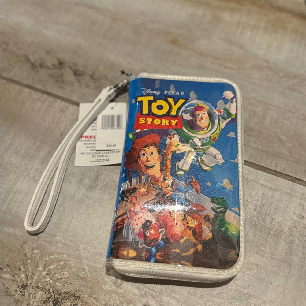 NWT Disney Pixar Toy Story VHS Tape Wristlet